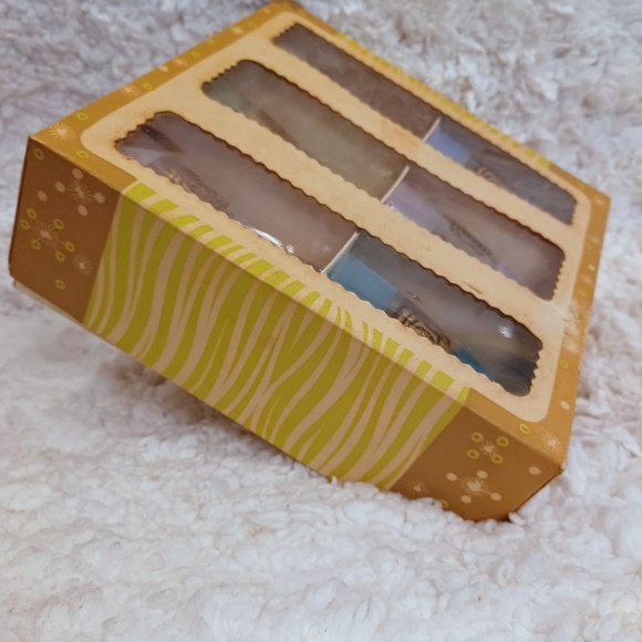 MCM MID CENTURY MODERN Frosted Glasses Rare New In Box - Picture 5 of 6